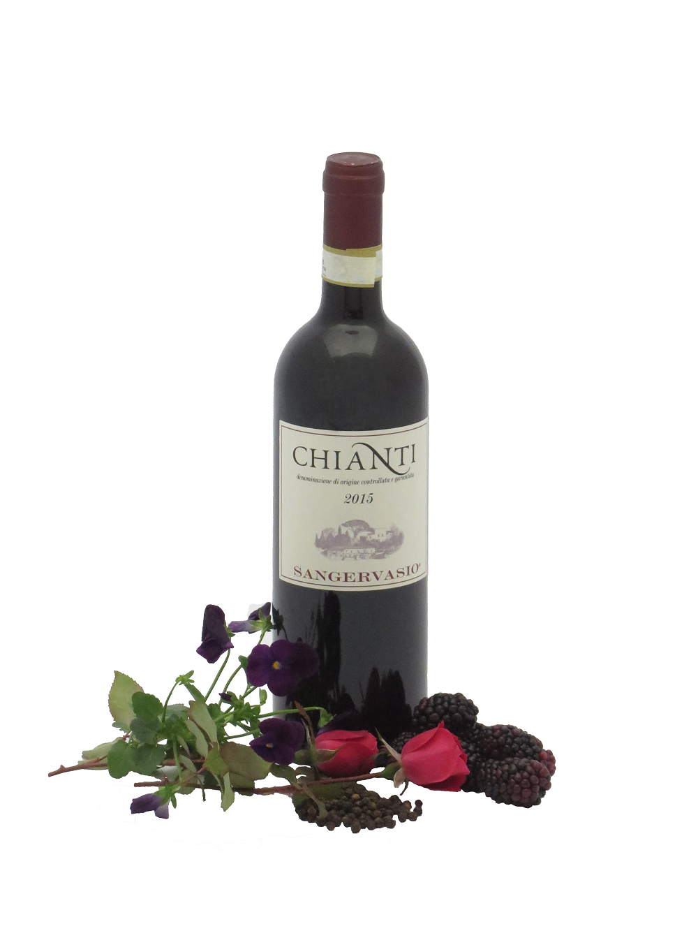 Il Nero Stampato Sulle Bottiglie Di Chianti