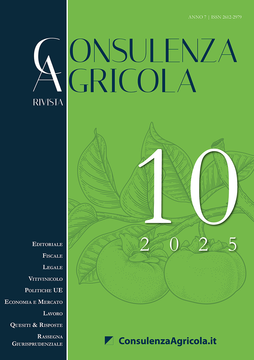 copertina La Rivista | ConsulenzaAgricola.it
